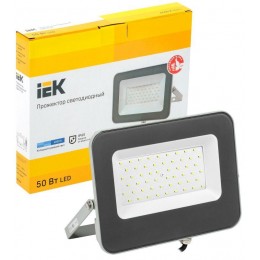 Прожектор светодиодный СДО 07-50 50Вт 6500К IP65 сер. IEK LPDO701-50-K03
