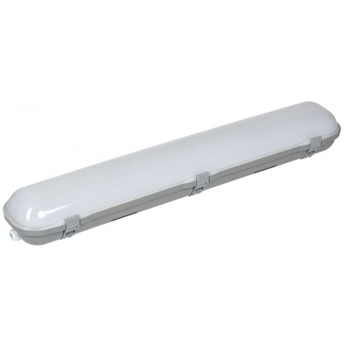 Светильник светодиодный ДСП 1321 40Вт 5000К IP65 600мм пластик сер. IEK LT-DSP0-1321-040-50-K01