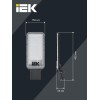 Светильник светодиодный ДКУ 1011-100Ш 5000К IP65 консольный IEK LT-DKU1-1011-100-50-K03