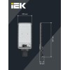 Светильник светодиодный ДКУ 1011-200Ш 5000К IP65 консольный IEK LT-DKU1-1011-200-50-K03