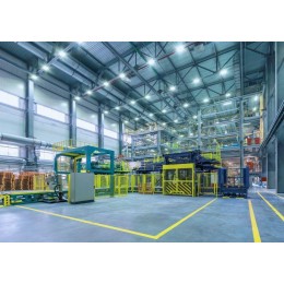 Светильник светодиодный ДСП 4022 100Вт 6500К IP65 для высоких пролетов HIGHBAY IEK LT-DSP0-4022-100-65-K02