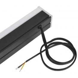 Светильник светодиодный линейный 1011 40Вт 4000К 1200мм черн. IEK LT-LDCK-0-1011-040-40-K02