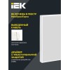 Светильник светодиодный ДВО 1001 PRO 30Вт 6500К IP40 панель опал IEK LTP-DVO1-1001-30-65-K01