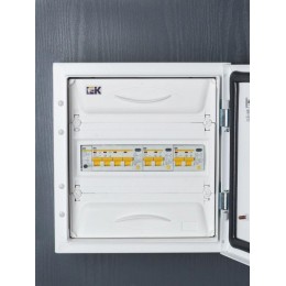 Выключатель автоматический дифференциального тока 2п C 6А 10мА тип AC 4.5кА АД-12 KARAT IEK MAD10-2-006-C-010