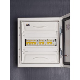 Выключатель автоматический дифференциального тока 2п C 16А 10мА тип AC 4.5кА АД-12 KARAT IEK MAD10-2-016-C-010