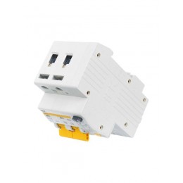 Выключатель автоматический дифференциального тока 2п C 16А 30мА тип AC 4.5кА АД-12 KARAT IEK MAD10-2-016-C-030