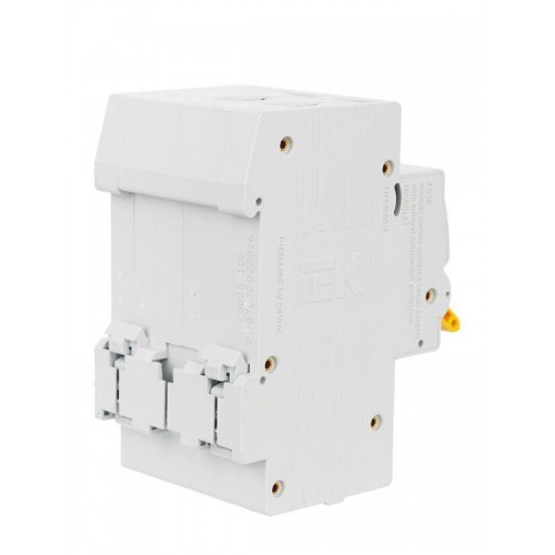 Выключатель автоматический дифференциального тока 2п C 16А 100мА тип AC 4.5кА АД-12 KARAT IEK MAD10-2-016-C-100