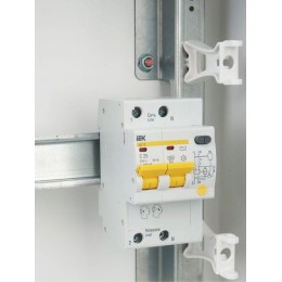 Выключатель автоматический дифференциального тока 2п C 25А 100мА тип AC 4.5кА АД-12 KARAT IEK MAD10-2-025-C-100