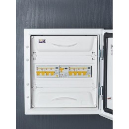 Выключатель автоматический дифференциального тока 4п C 32А 100мА тип AC 4.5кА АД-14 KARAT IEK MAD10-4-032-C-100