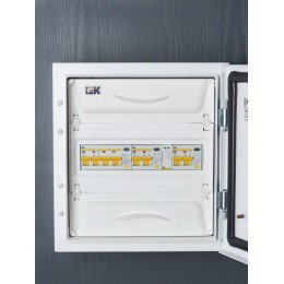 Выключатель автоматический дифференциального тока 4п C 40А 30мА тип AC 4.5кА АД-14 KARAT IEK MAD10-4-040-C-030