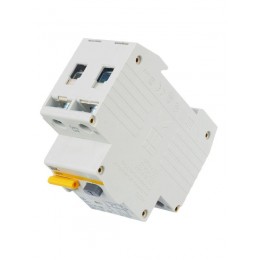 Выключатель автоматический дифференциального тока 2п (1P+N) C 6А 30мА тип A 6кА АВДТ-32 KARAT IEK MAD22-5-006-C-30