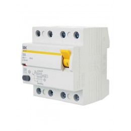 Выключатель дифференциального тока (УЗО) 4п 50А 30мА тип AC ВД1-63 KARAT IEK MDV10-4-050-030