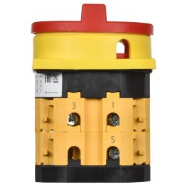 Переключатель кулачковый40А (сх. 10) закрытая рукоятка авар. IEK MI-CS12-040-010