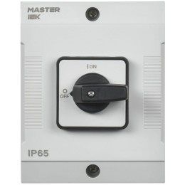 Переключатель кулачковый 25А (сх. 10) в боксе стандартная рукоятка IEK MI-CS20-025-010