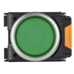 Кнопка d22мм 1НО+1НЗ MASTER зел. IEK MI-BT60-11-3-22-K06