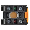 Кнопка d22мм 1НО+1НЗ MASTER с фиксацией желт. IEK MI-BT60-11T-3-21-K05