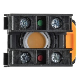 Кнопка d22мм 1НО+1НЗ MASTER с фиксацией желт. IEK MI-BT60-11T-3-21-K05