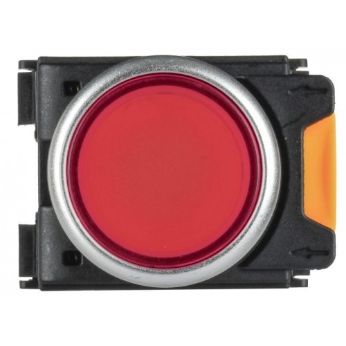 Кнопка d22мм 1НО+1НЗ MASTER с подсветкой и фиксацией красн. IEK MI-BT60-11TD-3-11-K04