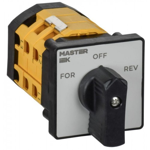 Переключатель кулачковый 10А (сх. 11) стандартная рукоятка IEK MI-CS10-010-011