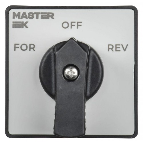 Переключатель кулачковый 10А (сх. 11) стандартная рукоятка IEK MI-CS10-010-011