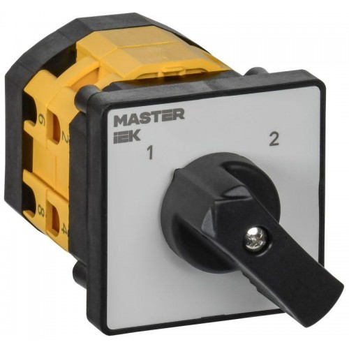 Переключатель кулачковый 10А (сх. 54) стандартная рукоятка IEK MI-CS10-010-054