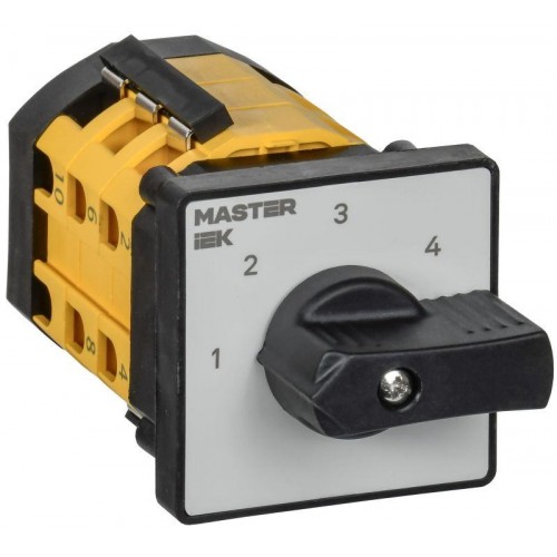 Переключатель кулачковый 10А (сх. 84) стандартная рукоятка IEK MI-CS10-010-084