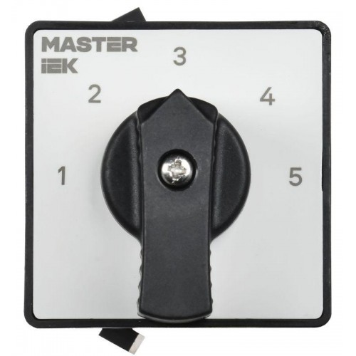 Переключатель кулачковый 10А (сх. 84) стандартная рукоятка IEK MI-CS10-010-084