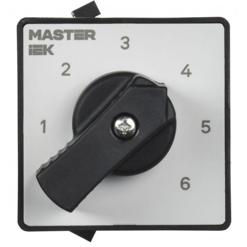 Переключатель кулачковый 10А (сх. 85) стандартная рукоятка IEK MI-CS10-010-085