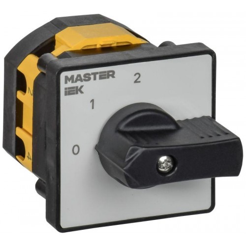 Переключатель кулачковый 10А (сх. 107) стандартная рукоятка IEK MI-CS10-010-107