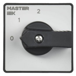 Переключатель кулачковый 10А (сх. 107) стандартная рукоятка IEK MI-CS10-010-107
