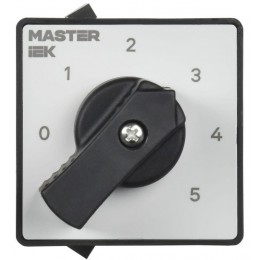 Переключатель кулачковый 10А (сх. 110) стандартная рукоятка IEK MI-CS10-010-110