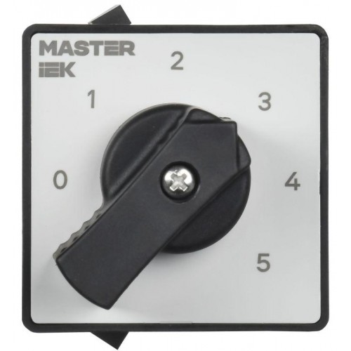 Переключатель кулачковый 10А (сх. 110) стандартная рукоятка IEK MI-CS10-010-110