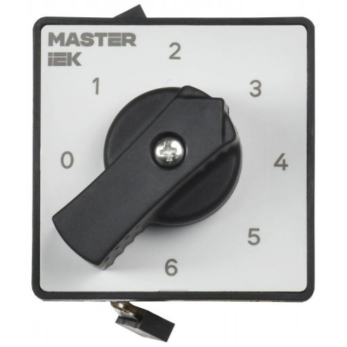 Переключатель кулачковый 10А (сх. 111) стандартная рукоятка IEK MI-CS10-010-111