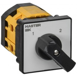 Переключатель кулачковый 16А (сх. 55) стандартная рукоятка IEK MI-CS10-016-055