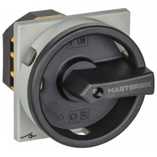 Переключатель кулачковый 10А (сх. 10) закрытая рукоятка IEK MI-CS11-010-010