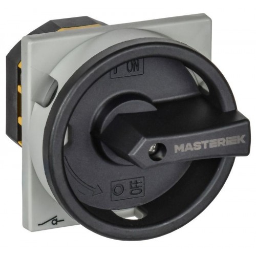 Переключатель кулачковый 10А (сх. 54) закрытая рукоятка IEK MI-CS11-010-054