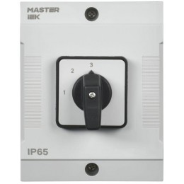 Переключатель кулачковый 10А (сх. 82) в боксе стандартная рукоятка IEK MI-CS20-010-082