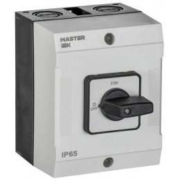 Переключатель кулачковый 10А (сх. 90) в боксе стандартная рукоятка IEK MI-CS20-010-090
