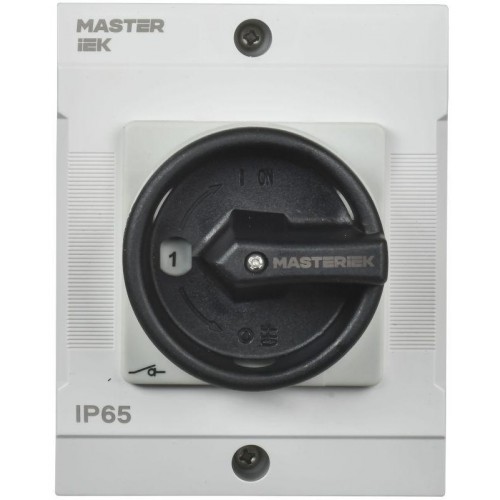 Переключатель кулачковый 10А (сх. 55) в боксе закрытая рукоятка IEK MI-CS21-010-055