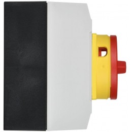 Переключатель кулачковый 10А (сх. 10) в боксе закрытая рукоятка авар. IEK MI-CS22-010-010