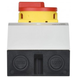 Переключатель кулачковый 16А (сх. 90) в боксе закрытая рукоятка авар. IEK MI-CS22-016-090