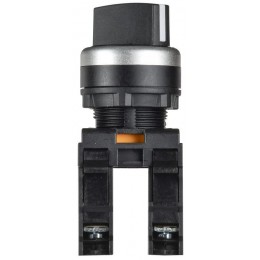Переключатель 2 полож. 1НО+1НЗ черн. MASTER IEK MI-SW60-11X2-3-24-2-K02