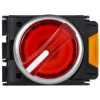 Переключатель 2 полож. 1НО+1НЗ с подсветкой красн. MASTER IEK MI-SW60-11XD-3-14-2-K04