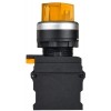Переключатель 2 полож. 1НО+1НЗ с подсветкой желт. MASTER IEK MI-SW60-11XD-3-14-2-K05