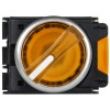 Переключатель 2 полож. 1НО+1НЗ с подсветкой желт. MASTER IEK MI-SW60-11XD-3-14-2-K05