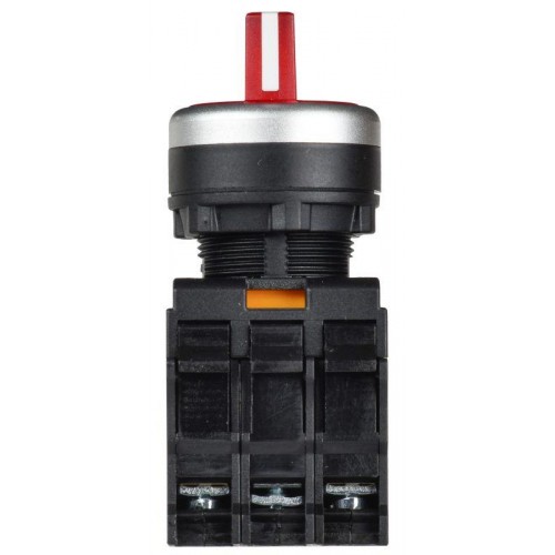 Переключатель 3 полож. 2НО с подсветкой красн. MASTER IEK MI-SW60-20XD-4-14-3-K04