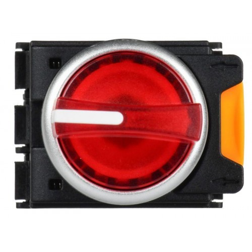 Переключатель 3 полож. 2НО с подсветкой красн. MASTER IEK MI-SW60-20XD-4-14-3-K04