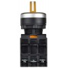 Переключатель 3 полож. 2НО с подсветкой желт. MASTER IEK MI-SW60-20XD-4-14-3-K05