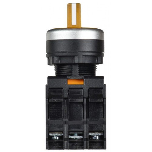 Переключатель 3 полож. 2НО с подсветкой желт. MASTER IEK MI-SW60-20XD-4-14-3-K05