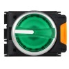 Переключатель 3 полож. 2НЗ с подсветкой зел. MASTER IEK MI-SW60-20XD-4-14-3-K06